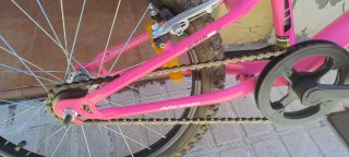 Bicicleta infantil rosa NSTAR