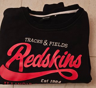Sudadera Redskins Negra Talla M