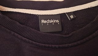 Sudadera Redskins Negra Talla M