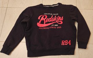 Sudadera Redskins Negra Talla M