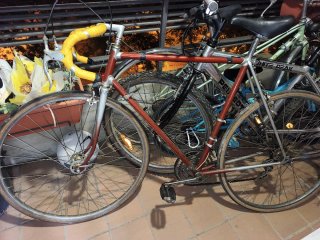 Bicicleta de carretera vintage