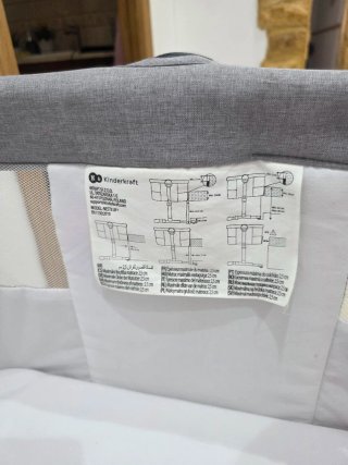 Mini Cuna Bebé Gris