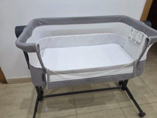 Mini Cuna Bebé Gris