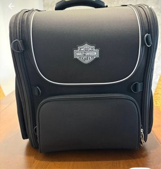 Mochila Harley Davidson Touring Negra.