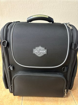 Mochila Harley Davidson Touring Negra.