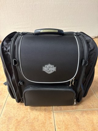 Mochila Harley Davidson Touring Negra.