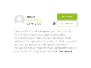 Clases particulares ESO y Bachillerato