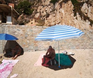 Sombrilla de playa 2,4m +  bodyboard