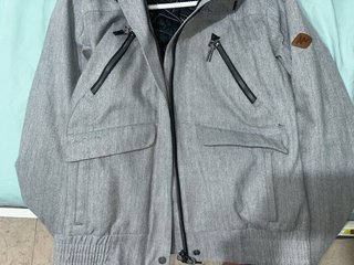 Abrigo Quechua Mujer Talla S Gris