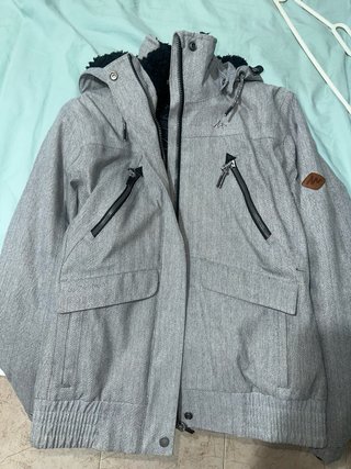 Abrigo Quechua Mujer Talla S Gris