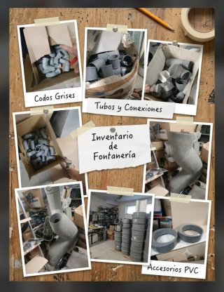Accesorios PVC desagüe lote