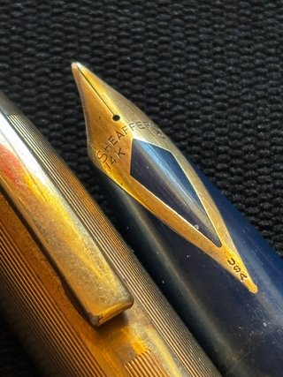 Pluma Sheaffer Oro 14k