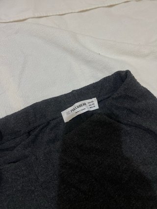 Pantalón deportivo PULL&BEAR gris Talla xs