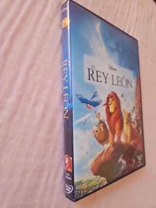 DVD El Rey León Disney Español