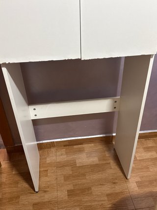 Mueble baño blanco desmontable Ikea