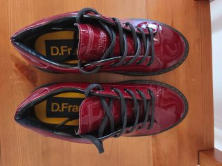 Zapatillas Doctor Franklin Rojas Charol Talla 37