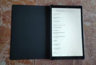 Tablet 128 GB wifi, dual sim e kit completo