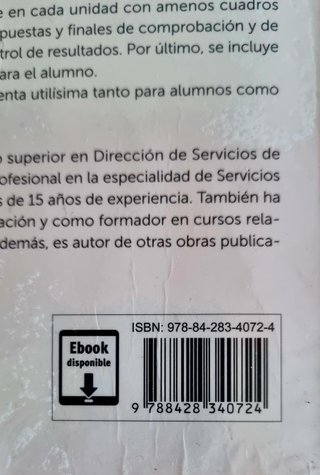 Técnicas elementales de servicio 2.ª edición