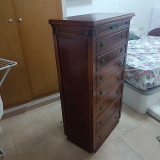 Sinfonier  cajonera madera con caja fuerte oculta