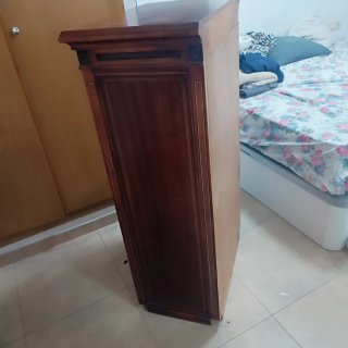 Sinfonier  cajonera madera con caja fuerte oculta