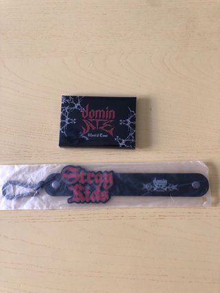 Stray Kids: OT8 pc set DominATE Tour + Keychain