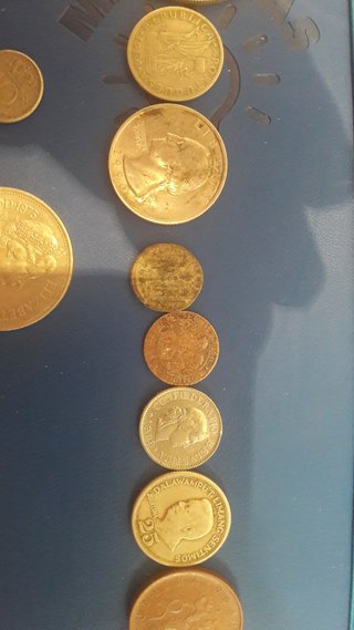 Lote de monedas antiguas