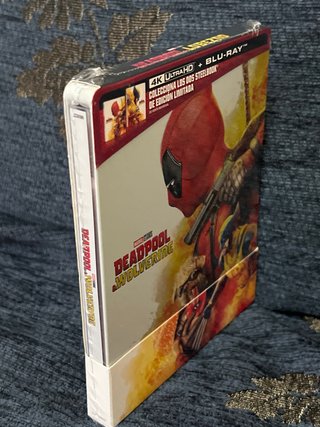 Steelbook Deadpool & Wolverine 4K UHD + Blu-Ray