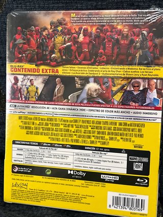 Steelbook Deadpool & Wolverine 4K UHD + Blu-Ray