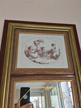 Espejo de pared decorativo