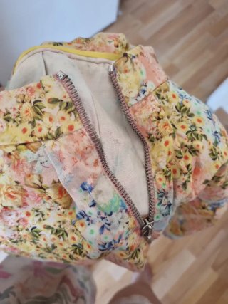 Falda corta floral