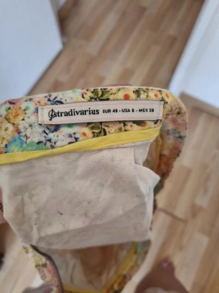 Falda corta floral