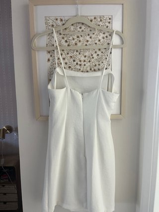 Vestido blanco Zara