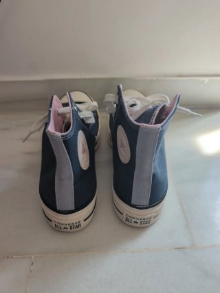 Zapatillas Converse Talla 38 Azul y Rosa