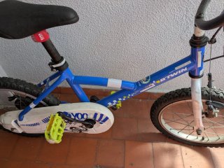 Bicicleta infantil B'Twin Cop Trooper 16