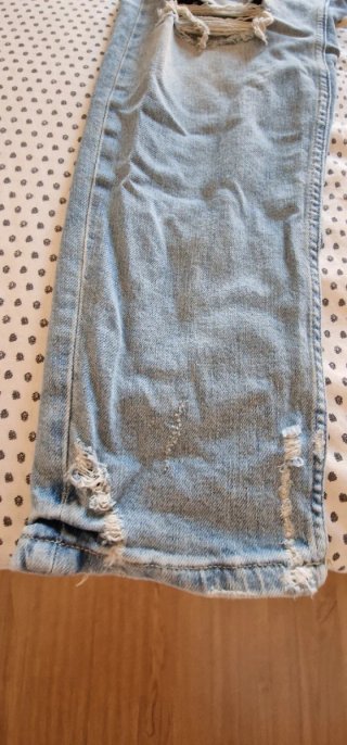 Pantalón Vaquero Zara Rotos Talla 46