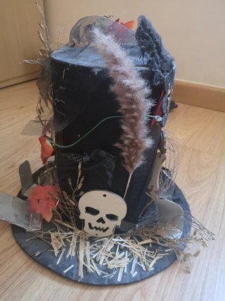 Sombrero Halloween Cementerio Decoración