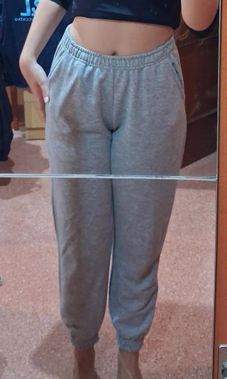 Pantalón de chándal gris