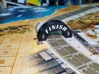 Heat 3D Accessori: Traguardo + 8 Pedine Cambio