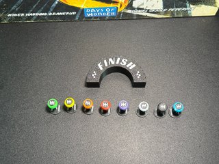 Heat 3D Accessori: Traguardo + 8 Pedine Cambio