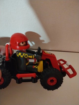 Playmobil Kart con piloto