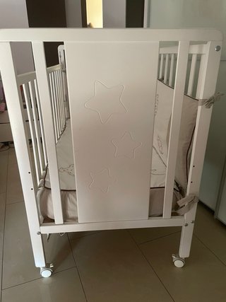 Cuna Micuna + Juego Sábanas + Chichonera