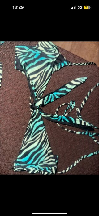 Bikini Tezenis Talla M Cebra Teal