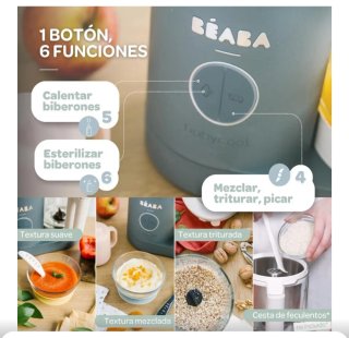 Robot cocina Beaba Babycook gris