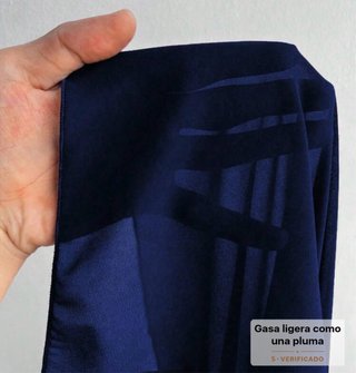 Vestido de fiesta azul