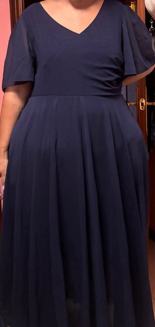 Vestido de fiesta azul