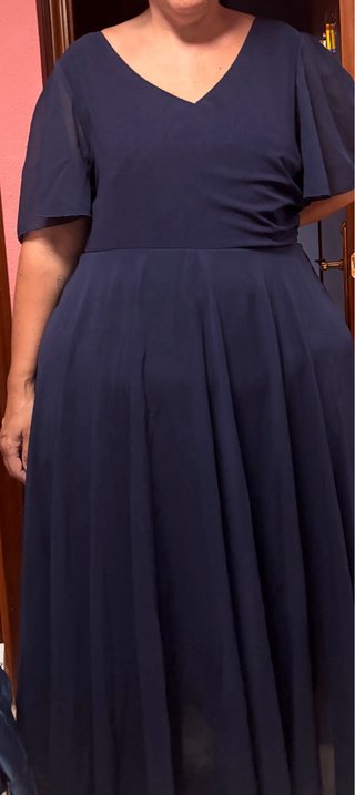 Vestido de fiesta azul