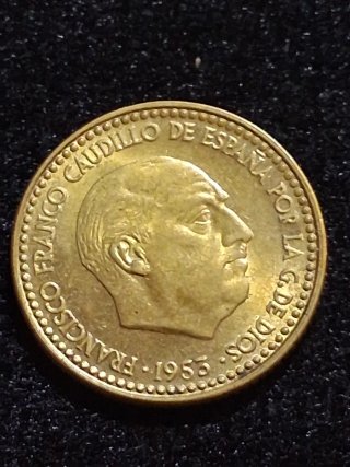 1 Peseta 1953 Estrella 60