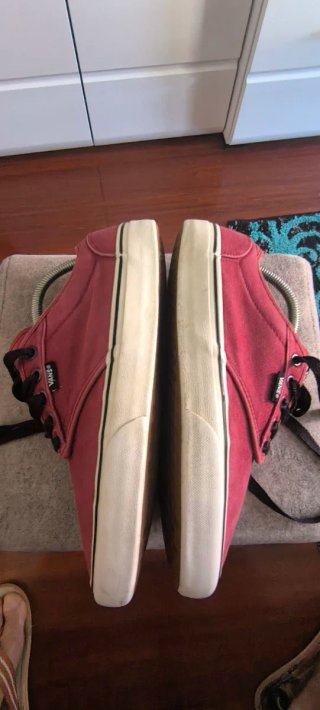 Zapatillas Vans Rojas