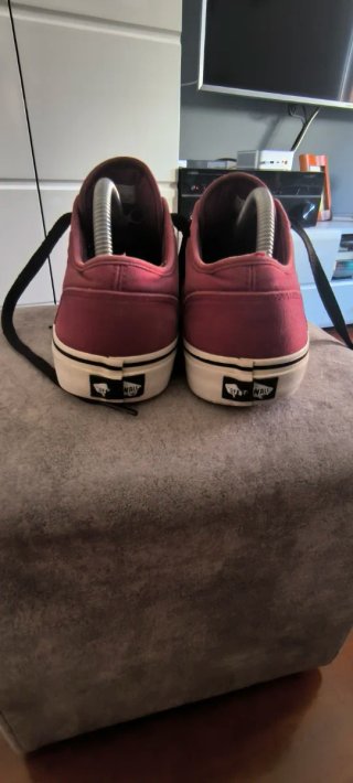 Zapatillas Vans Rojas