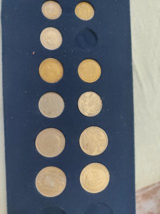 Lote de monedas españolas